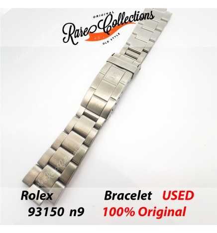 USED Usato Bracciale Bracelet Rolex 93150 N9 20mm 1665 5512 5513 1680