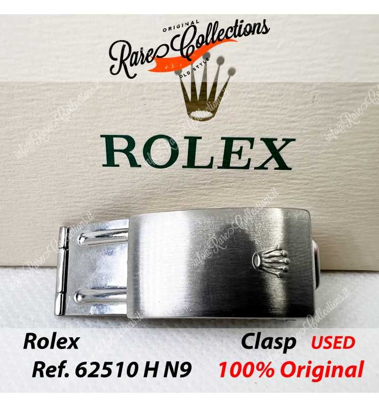 USED Usato Clasp Rolex 62510 H N9 20mm Bracelet Fibbia USED Usato Clasp Rolex 62510 H N9 20mm Bracelet Fibbia
