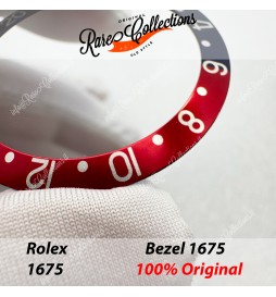 USED Usato Bezel Insert Rolex 1675 Retro Blu Grazie Inserto .0005