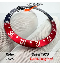 USED Usato Bezel Insert Rolex 1675 Retro Blu Grazie Inserto .0005