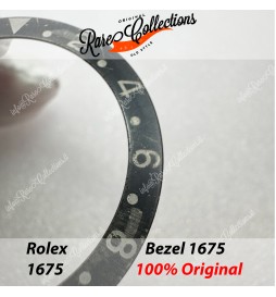 USED Usato Bezel Insert Rolex 1675 Black Ghost Inserto .0006