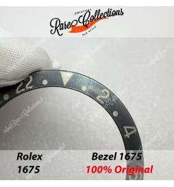 USED Usato Bezel Insert Rolex 1675 Black Ghost Inserto .0006