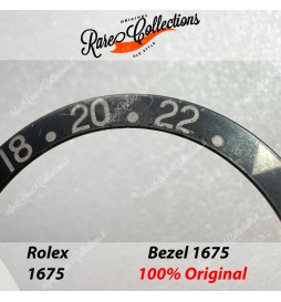 USED Usato Bezel Insert Rolex 1675 Black Ghost Inserto .0006