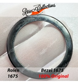 USED Usato Bezel Insert Rolex 1675 Black Ghost Inserto .0006