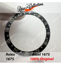 USED Usato Bezel Insert Rolex 1675 Black Ghost Inserto .0006
