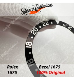 USED Usato Bezel Insert Rolex 1675  Black White Mega Inserto .0010