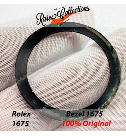 USED Usato Bezel Insert Rolex 1675  Black White Mega Inserto .0010
