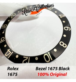 USED Usato Bezel Insert Rolex 1675  Black White Grazie Inserto .0012