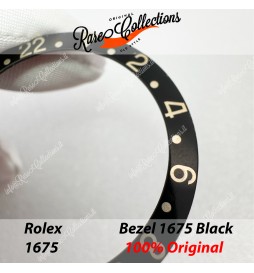 USED Usato Bezel Insert Rolex 1675  Black White Grazie Inserto .0012