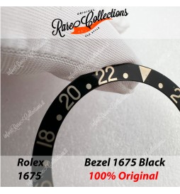 USED Usato Bezel Insert Rolex 1675  Black White Grazie Inserto .0012