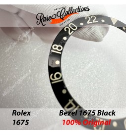 USED Usato Bezel Insert Rolex 1675  Black White Grazie Inserto .0012