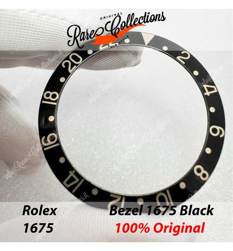 USED Usato Bezel Insert Rolex 1675 Black White Grazie Inserto .0012 USED Usato Bezel Insert Rolex 1675 Black White Grazie Inserto .0012