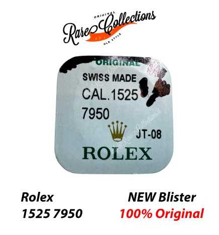 NEW Nuovo Rolex 1525 7950 Center with Cannon Pinion Ruota Centro con Pignone Calzante in Blister