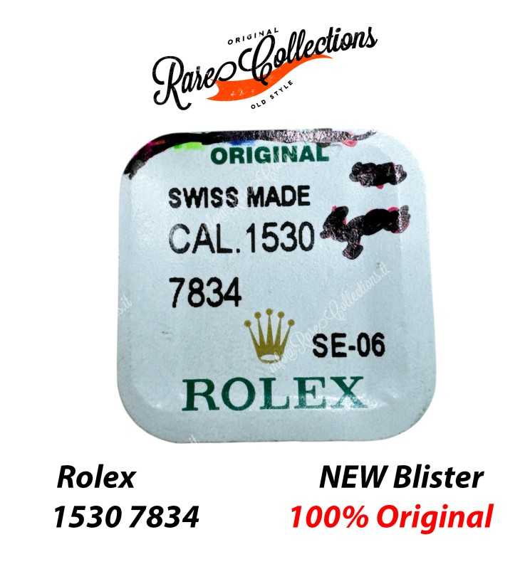 NEW Nuovo Blister Second Wheel 1530 code 7834 70 teeth. 18.000