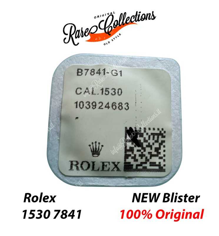 NEW Nuovo Blister Rolex 1530 7841 Escape Wheel Ruota Scappamento NEW Nuovo Blister Rolex 1530 7841 Escape Wheel Ruota Scappamento
