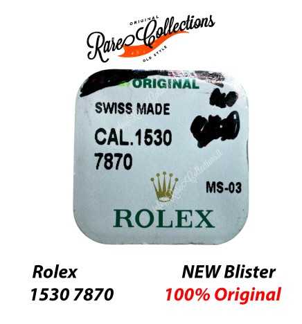 NEW Nuovo Blister Rolex 1530 7870 Winding Pinion Ponte Ricambio