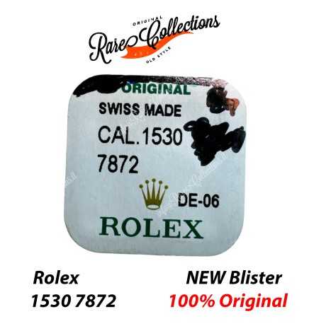 NEW Nuovo Blister Rolex Crown Wheel Rolex 1570 1530 1575 1565 codice code 7872