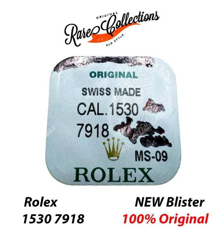NEW Nuovo Blister Rolex 1530 7918 Jewel Pietra NEW Nuovo Blister Rolex 1530 7918 Jewel Pietra