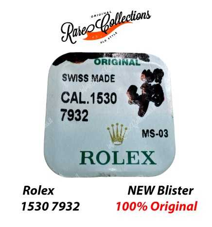 NEW Nuovo Blister Rolex In-setting Castone 1530 7932