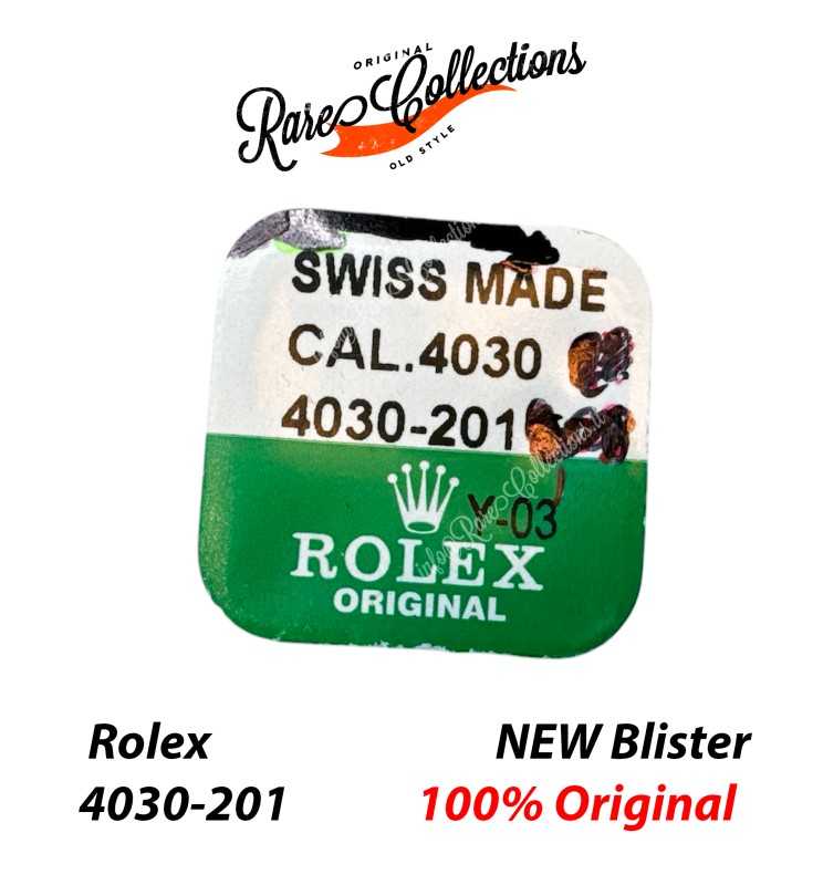 NEW Nuovo Blister Rolex Daytona 4030-201 Winding Stem X1 Albero di carica NEW Nuovo Blister Rolex Daytona 4030-201 Winding Stem X1 Albero di carica