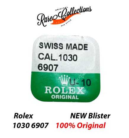 NEW Nuovo Blister Rolex 1030 6907 Third Wheel terza Ruota