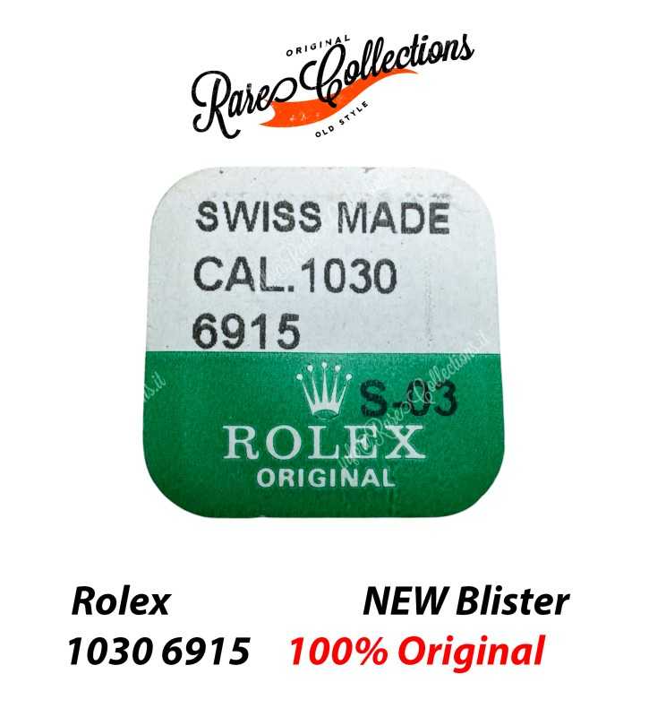 NEW Nuovo Blister Rolex 1030 6915 Spring for Sweep Second Pinion