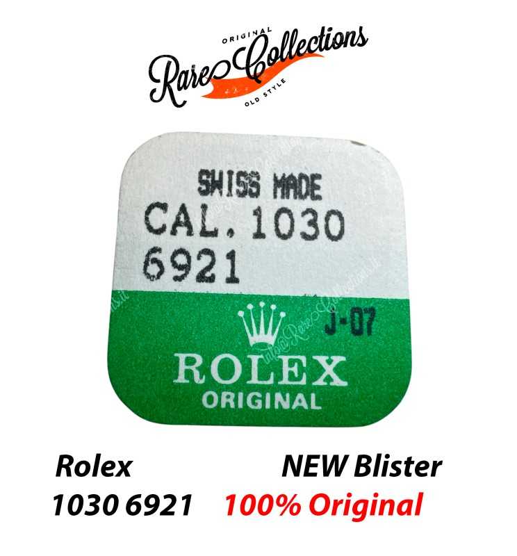 NEW Nuovo Blister Rolex 1030 6921 Screw for pallet Cock Vite