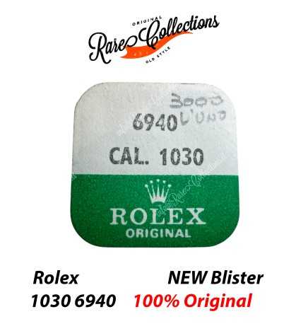 NEW Nuovo Blister Rolex 1030 6940 Balance staff Staffa Bilanciere