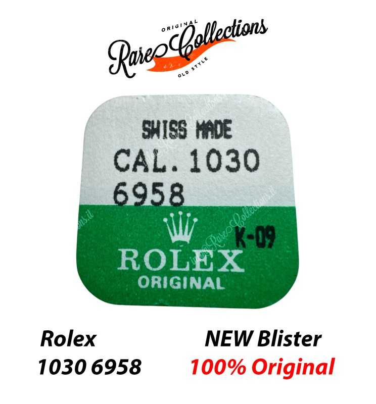 Nuovo Blister Rolex 1030 6958 Click Spring Molla del cricco X1