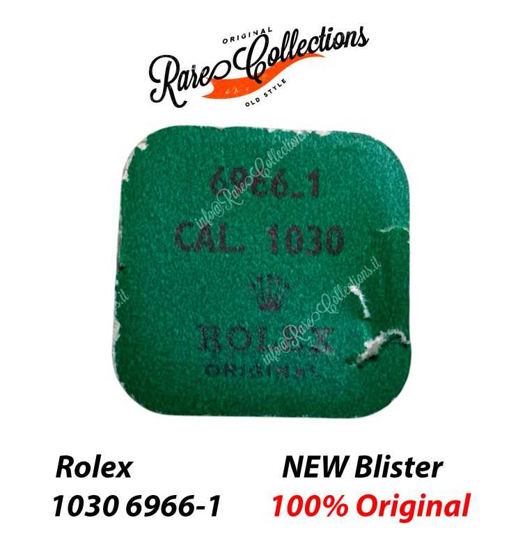 NEW Nuovo Blister Rolex 1030 6966-1 Minute Wheel Stud Ruota Minuti