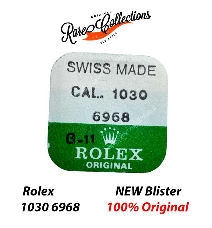 NEW Nuovo Blister Rolex 1030 6968 Hour Wheel height 1,27 mm Ruota Ore