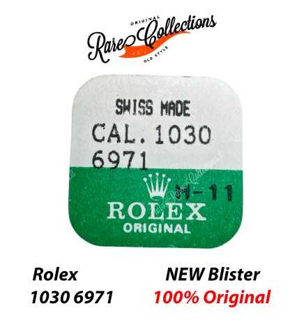 NEW Nuovo Blister Rolex 1030 6971 Screw for Train Wheel Bridge Vite Ponte Ruote