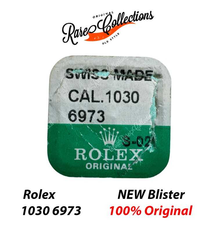 NEW Nuovo Blister Rolex 1030 6973 Screw for fixing the movement 0,25mm