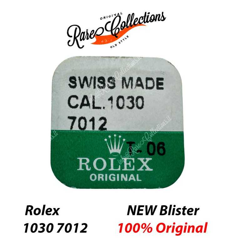 NEW Nuovo Blister Rolex 1030 7012 Winding up Wheel Ruota carica superiore