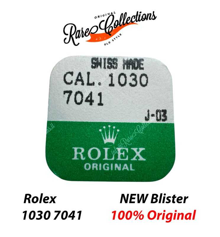 NEW Nuovo Blister Rolex 1030 7041 Shock Resisting Device for balance Lower