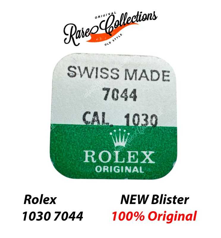 NEW Nuovo Blister Rolex 1030 7044 Spring with axle upper and lower