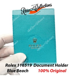 USED Usato Rolex Document Holder Daytona Beach 116519 Blue