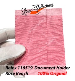 USED Usato Rolex Document Holder Daytona Beach 116519 Rose