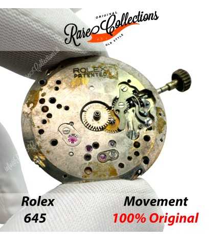 USED Usato Rolex 645 Movimento Movement Bubbleback Lavora