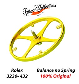 NEW Rolex Balance 3235 432 Volantino Bilanciere Asse OK No spirale 3235 3255 3285