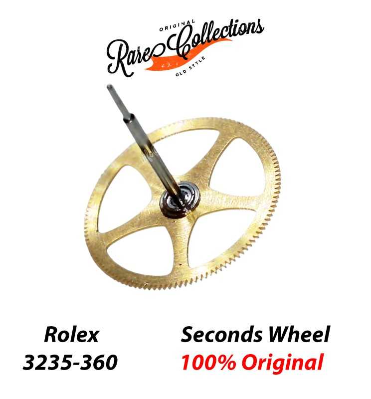 NEW Nuovo Rolex 3235 360 Second Wheel Ruota Secondi Ricambio h 6,7 mm 3230 3235