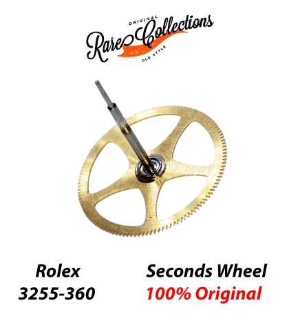 NEW Nuovo Rolex 3255 360 Second Wheel Ruota Secondi Ricambio h 7,1mm