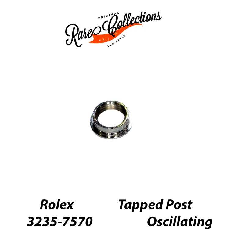NEW Nuovo Rolex 3235 7570 Tapped Post Oscillating Weight 3230 3255 3285 NEW Nuovo Rolex 3235 7570 Tapped Post Oscillating Weight 3230 3255 3285