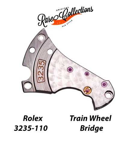 NEW Nuovo Rolex 3235 110 Train Wheel Bridge Ponte Ruotismo