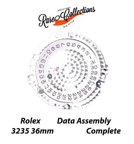 NEW Nuovo Data Indicator White Complete Rolex 3235 Indicatore Data 36 mm