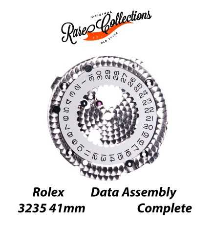 NEW Nuovo Data Indicator White Complete Rolex 3235 Indicatore Data DateJust 41mm