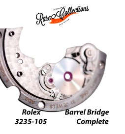 NEW Nuovo Rolex 3235-105 Barrel Bridge Complete Ponte Bariletto completo